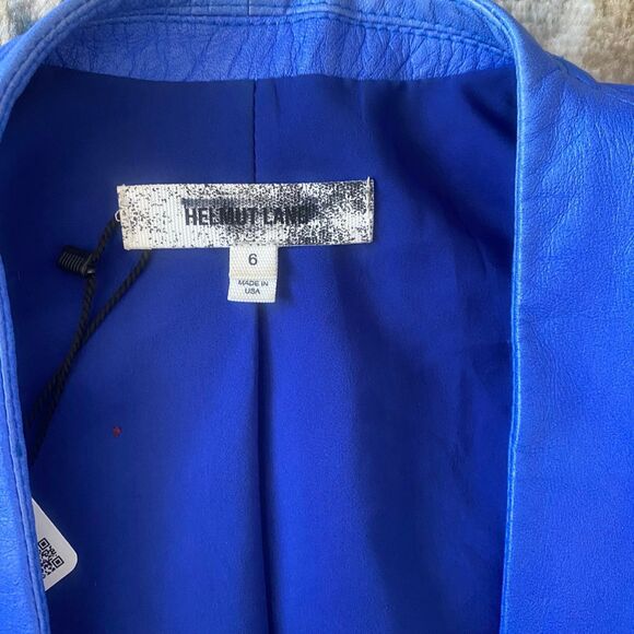 Helmut Lang Leather Jacket - RARE Vintage - Picture 6 of 10